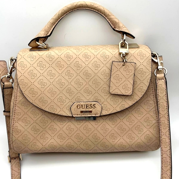 GUESS monogram TWO WAY BAG Preowned - Picture 2 of 5